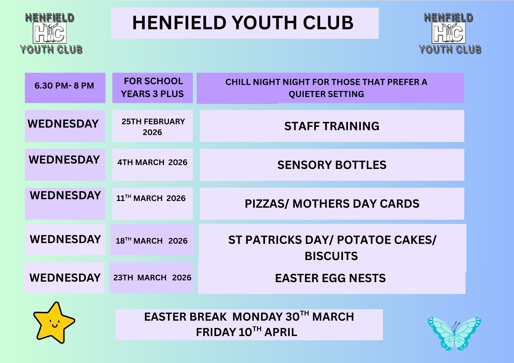 Chill Night - March to April